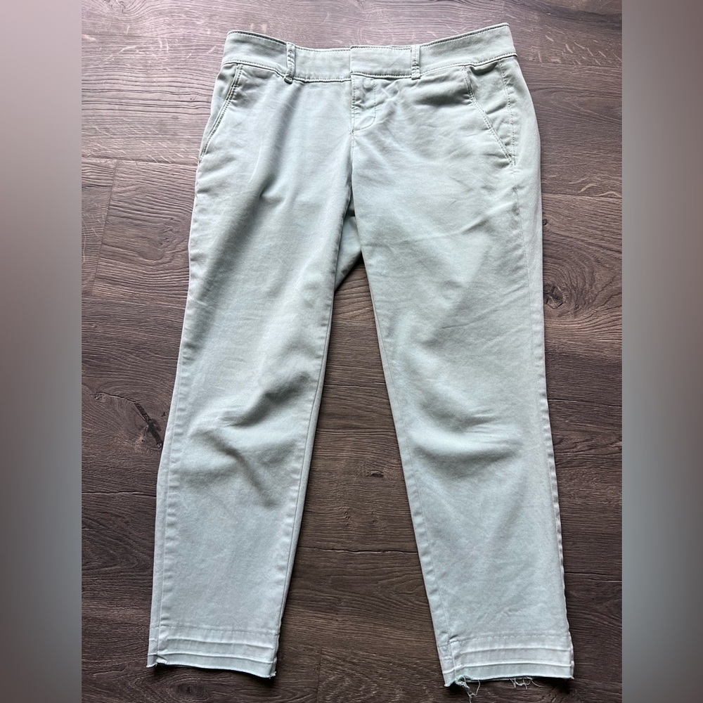 LOFT light blue chino crop pants 4P 4 petite